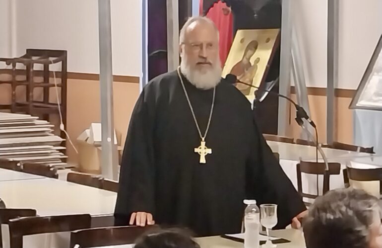 Ομιλία του π. Χρυσοστόμου Χρυσοπούλου : «Πορεία προς το Πάσχα»