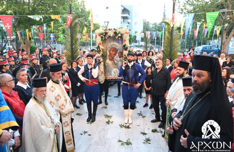 Το Περιστέρι υποδέχεται το Εικόνισμα της Παναγίας της Ρούσσας
