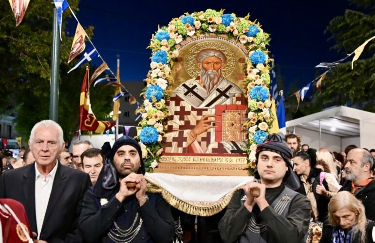 Με λαμπρότητα ολοκληρώθηκε η πανήγυρις του Αγίου Ιεροθέου!